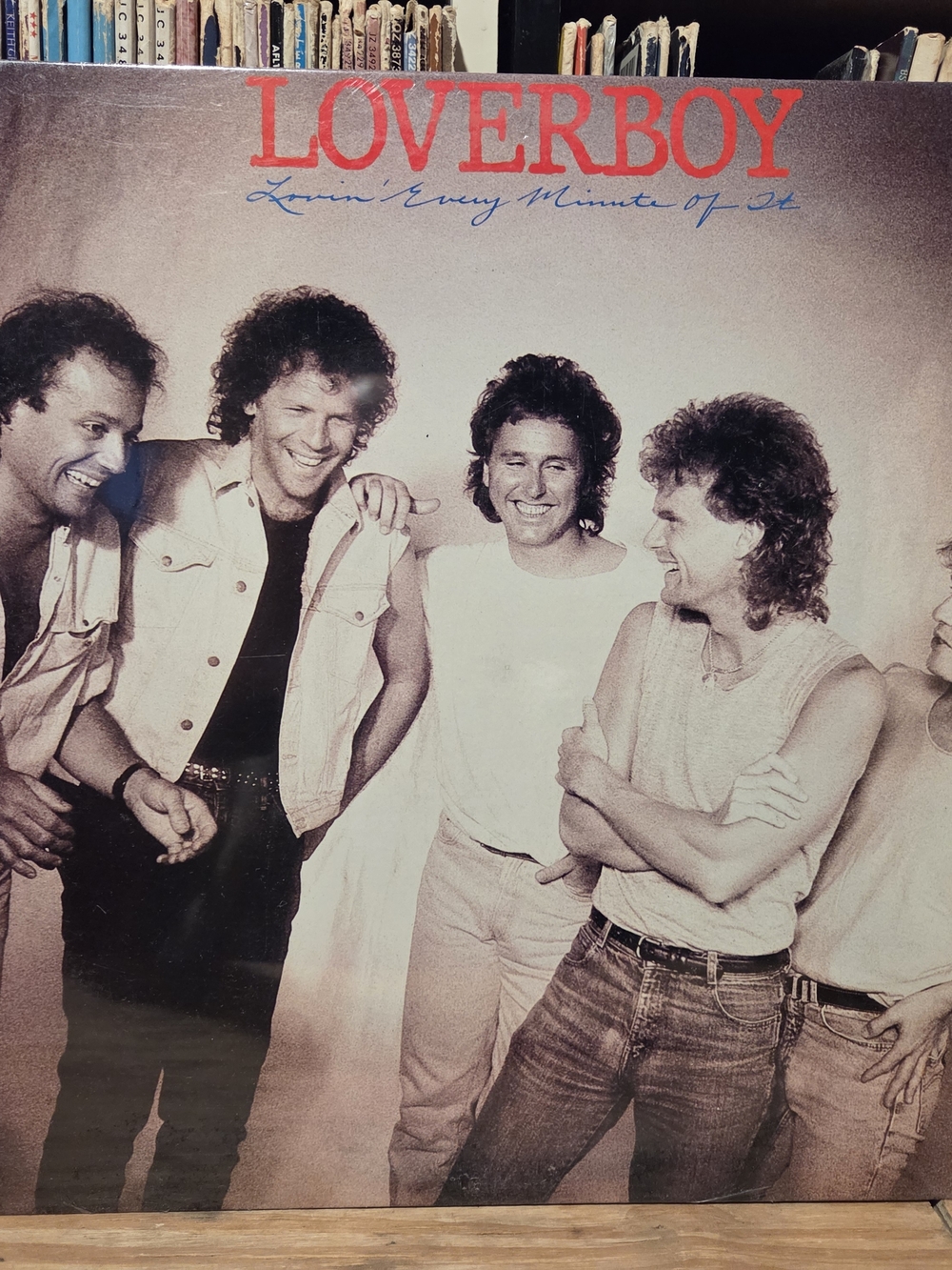Loverboy "lovin every minute of it" vintage vinyl SEALED